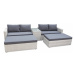 Luxusní zahradní sedací souprava Drammen XL sofa set