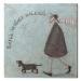 Obraz na plátně Sam Toft - Small Sausage Walking, 2 - 30×30 cm