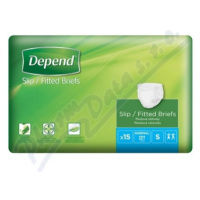 Depend Slip Normal inkont.kalhotky vel.S 15ks