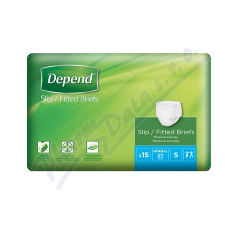 Depend Slip Normal inkont.kalhotky vel.S 15ks