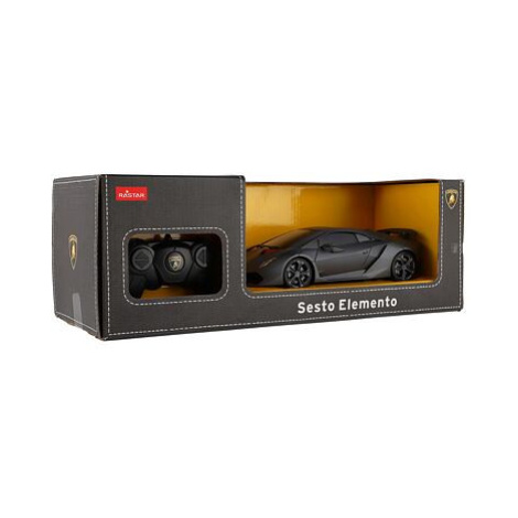 TEDDIES Auto RC Lamborghini Sesto Elemento plast 23cm 2,4GHz na dálk. ovládání na baterie