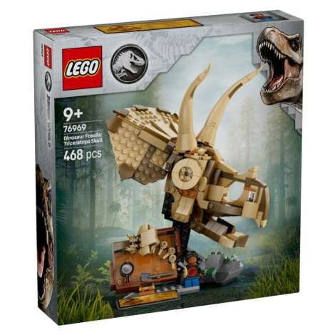 Lego Kostry dinosaurů: lebka triceratopse