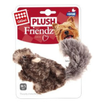 Hračka pes Gigwi Plush Friendz veverka šedá plyš