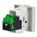 Schneider Electric Nová Unica datová zásuvka RJ45 kat.5e UTP aluminium NU341130