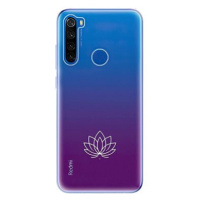 iSaprio čiré pouzdro - Lotos - Xiaomi Redmi Note 8T