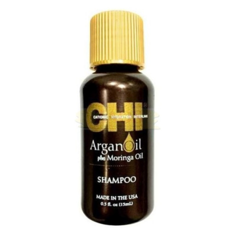 CHI Argan plus Moringa oil - arganový olej na + Moringa Oil na vlasy 15 ml