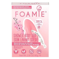 FOAMIE Shower Body Bar Cherry Kiss With Cherry Blossom and Rice Milk 80 g