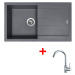 Sinks AMANDA 860 Nanogrey+MIX 35 AMANDA 860 Nanogrey+MIX 35