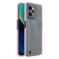 Spring Case Silikonové pouzdro Realme C31 s rámečkem jasně růžové