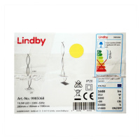 Lindby Lindby - LED Stojací lampa BOBI LED/24W/230V