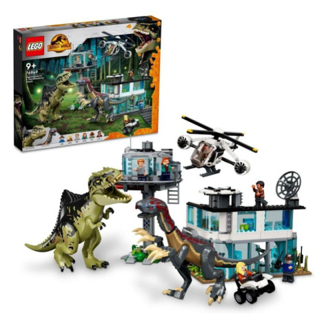 Stavebnice Lego Jurský svět - Útok giganotosaura a therizinosaura