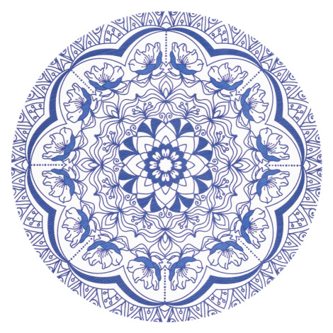 Prostírání Iva Květ modrá, 38 cm
