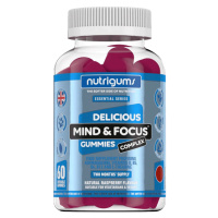 Nutrigums Mind & Focus Complex 60 želé - malina