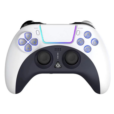 Herní ovladač iPega PG-P4023C Wireless Gaming Controller touchpad PS4 (white)