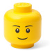 LEGO úložná hlava (mini) - chlapec