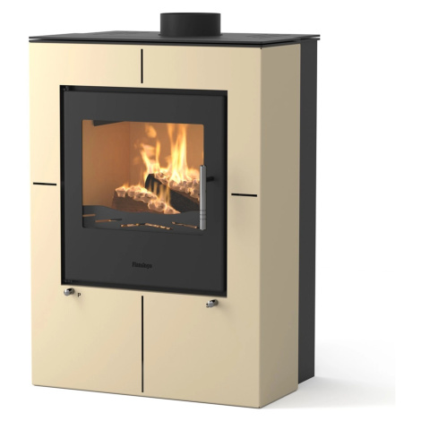 HS Flamingo Krbová kamna EVENES krémová 610 x 855 x 412 mm