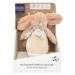 Plyšový zajíček Musical Night Light Sand Beige Doudou et Compagnie s hudbou bílým šumem a světle