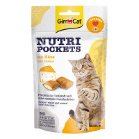 GimCat Nutri Pockets kapsičky se sýrem 6 × 60 g