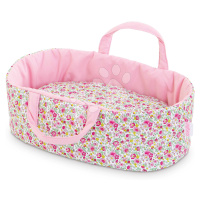 Přenosná postýlka Carry Bed Floral Corolle pro 30 cm panenku od 18 měsíců