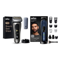 Braun Series 9 PRO+ Wet & Dry + Braun multifunkční zastřihovač 7 MGK7450