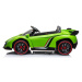 Mamido Elektrické autíčko Lamborghini Venno LCD MP4 4x4 zelené