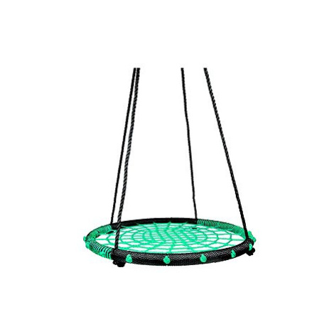 Teddies Houpací kruh zelený 100 cm provazový výplet