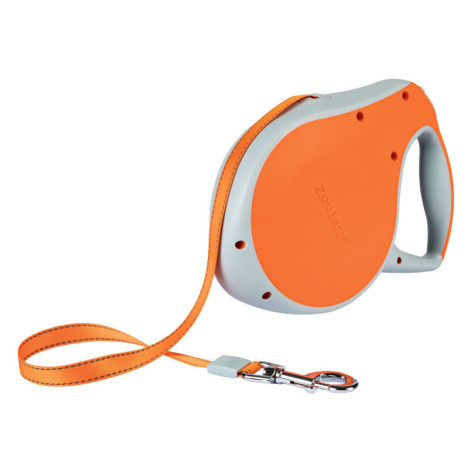 zoofari® Samonavíjecí vodítko XL, 10 m (dog, oranžová)