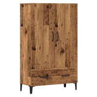 vidaXL Highboard old wood 70 x 31 x 115 cm kompozitní dřevo