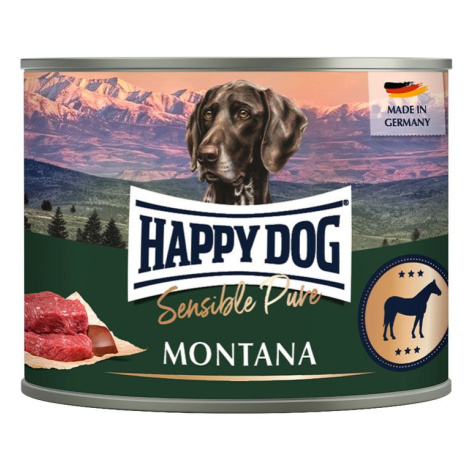 Happy Dog Sensible Pure Montana (koňské maso) 12 × 200 g