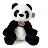 Rappa Plyšová Panda sedící, 27 cm