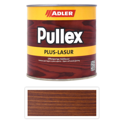 ADLER Pullex Plus Lasur - lazura na ochranu dřeva v exteriéru 0.75 l Kaštan 50420
