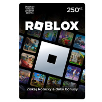 Digitální dárková karta Roblox 250 CZK (online kód)