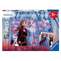 Ravensburgser 050116 Disney Ledové království 2 3x49 dílků