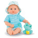 Panenka na koupání Baby Bath Marin Mon Premiere Corolle s modrýma mrkacíma očima a žábou 30 cm o