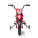 Mamido Dětská elektrická motorka Cross Pantone 361C červená