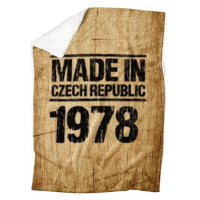 IMPAR Beránková deka Made In - 1978