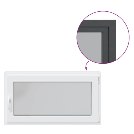 vidaXL Sklepní okno RISOR 110x60 cm sklopné&otočné DIN pravé