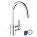 GROHE Feel Dřezová baterie s výsuvnou koncovkou, chrom 32671002