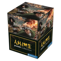 Clementoni - Puzzle Anime Collection: Útok titanů (Attack on Titans) 500 dílků