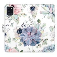 iSaprio flip pouzdro Succulents pro Samsung Galaxy A21s