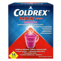 Coldrex MaxGrip Lesní ovoce 14 sáčků