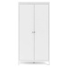 Bílá šatní skříň 102x199 cm Madrid - Tvilum