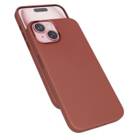 Epico Mag+ Leather kryt pro iPhone 16 hnědá Hnědá