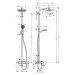 HANSGROHE Crometta Set Showerpipe E 240 s vanovým termostatem, 2 proudy, chrom 27298000