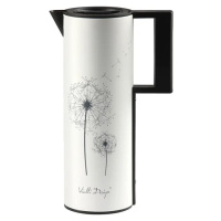 Vialli Design Corto termoska 1000 ml se skleněnou vložkou bílá 38382