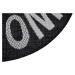 Hanse Home Collection koberce Protiskluzová rohožka Weave 105254 Anthracite Gray Cream - 50x80 c