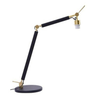 Azzardo AZ4188 stolní lampa Zyta S Table BK/GO tělo svítidla černá/zlatá