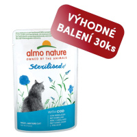 Almo Nature Holistic Sterilised - Treska 70g výhodné balení 30ks