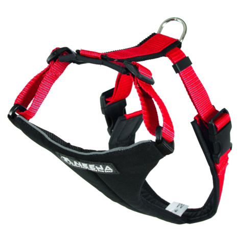 Postroj NEEWA Running Harness červený - L: obvod hrudníku 64 - 104 cm