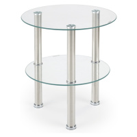 Konferenční stolek SORDANAO kov/sklo